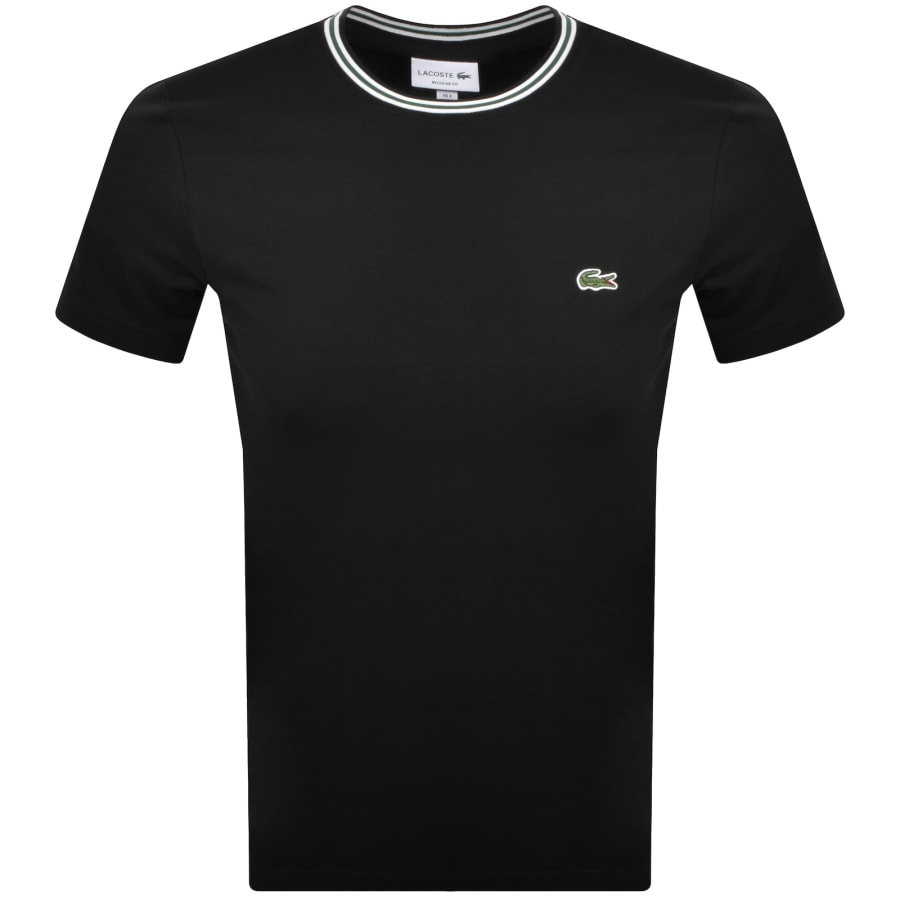 Tシャツ・カットソー Lacoste Crew Neck Black T-Shirt TH2038-031 Lacoste CLASSIC CREW NECK TEE Black | BSTN Store